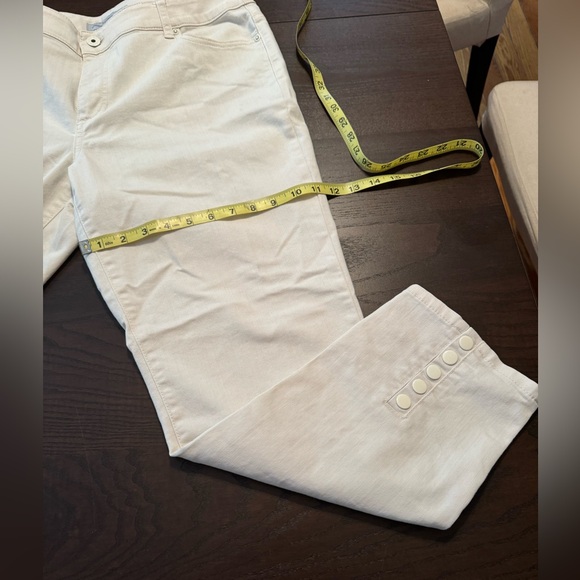 Chico’s Platinum Denim Pants - Picture 2 of 8